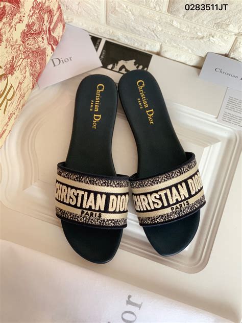 flat shoes christian dior|christian dior female slippers.